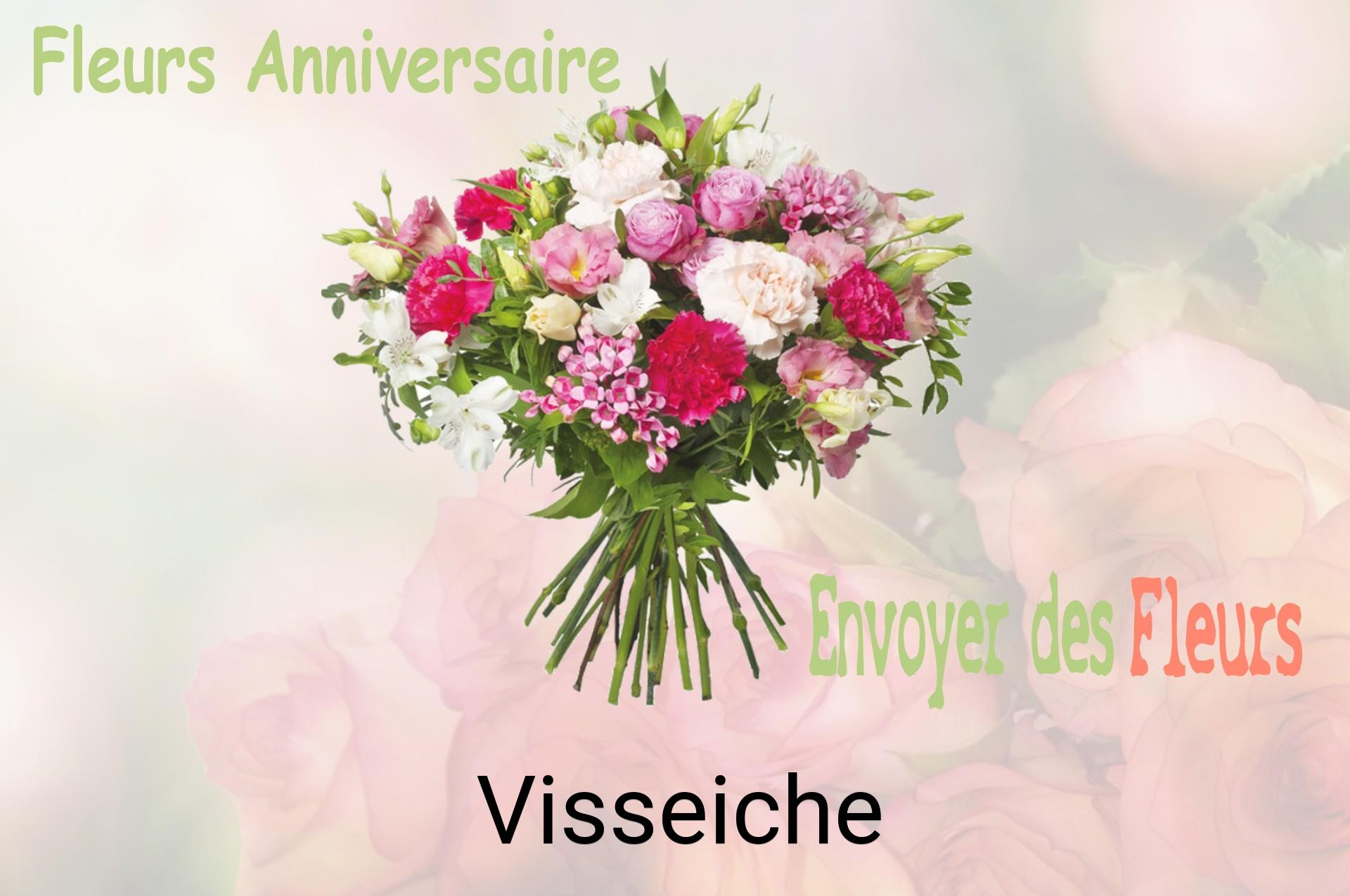 Bouquet de fleurs d’anniversaire livré à Visseiche